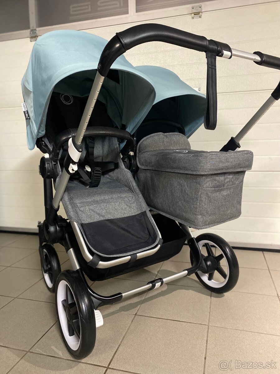 Bugaboo Donkey 3 - vapor blue TWIN / DUO - 9