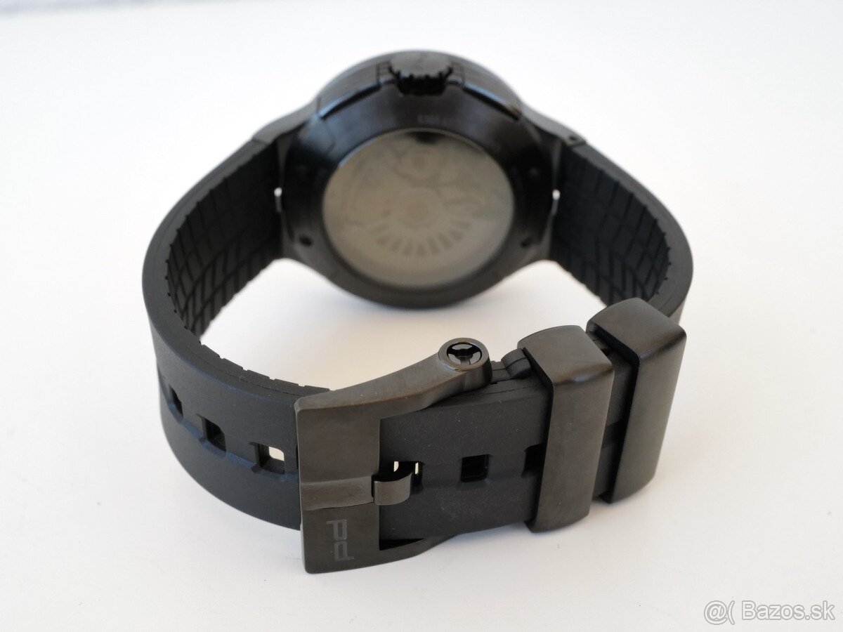 Porsche Design, model P6360 white dial, originál hodinky - 9