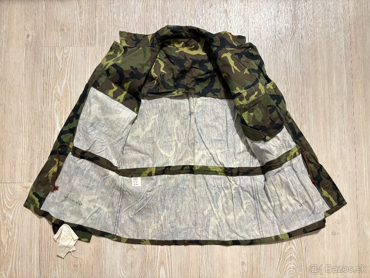 Vojenská bunda s potlačou, blúza vz. 85, maskáče ČSĽA, misia - 9