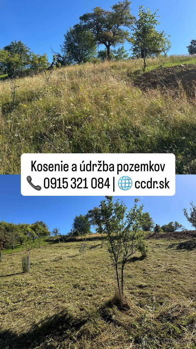 KOSENIE – MULČOVANIE – ČISTENIE POZEMKOV - 9