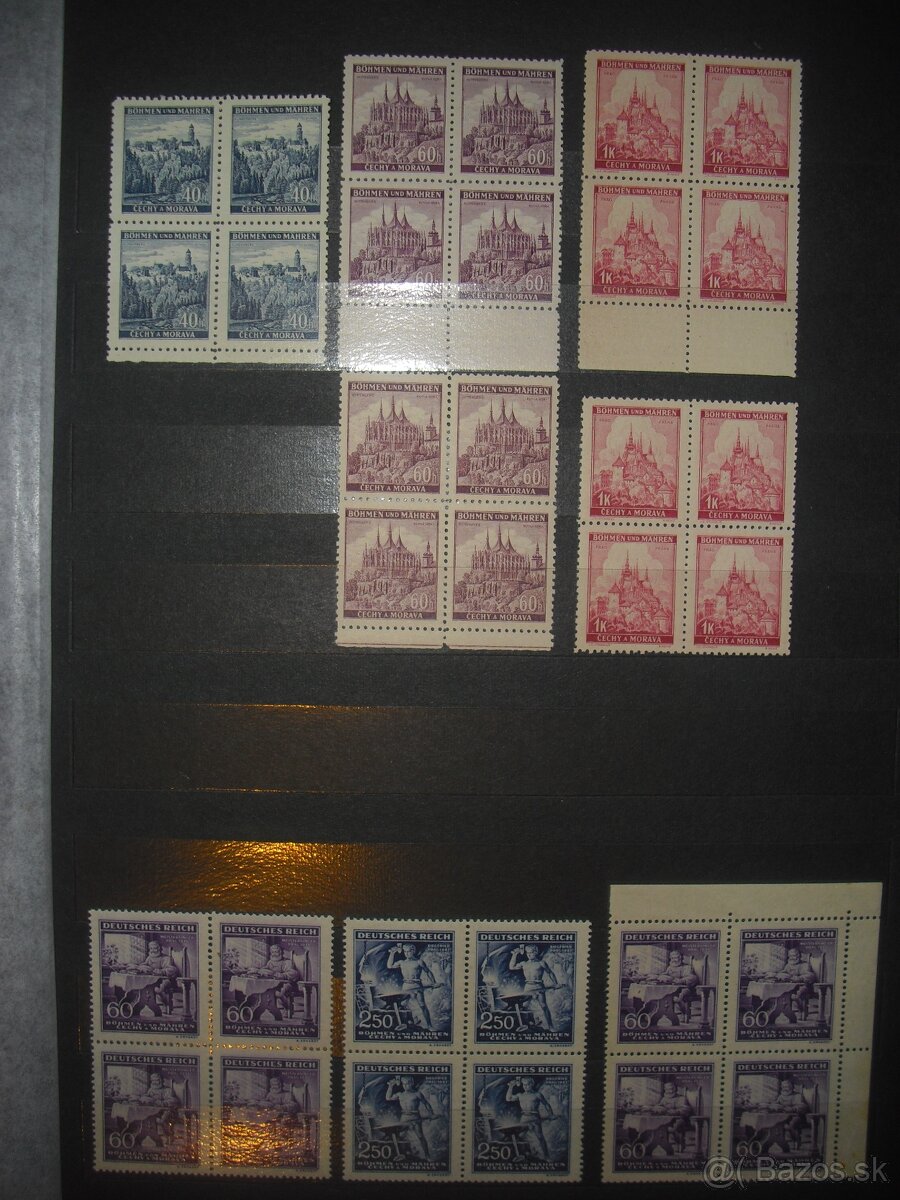 predam zbierku Ceskych znamok / Protektorat UNC - 9