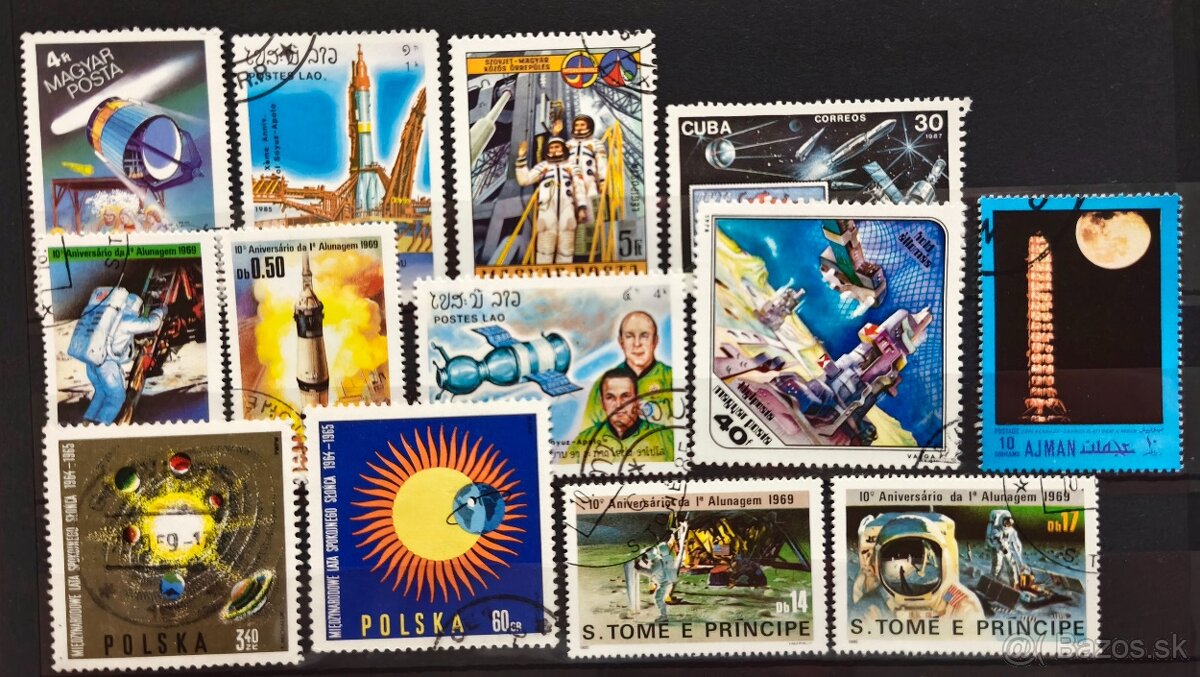 Známky kozmos - 9