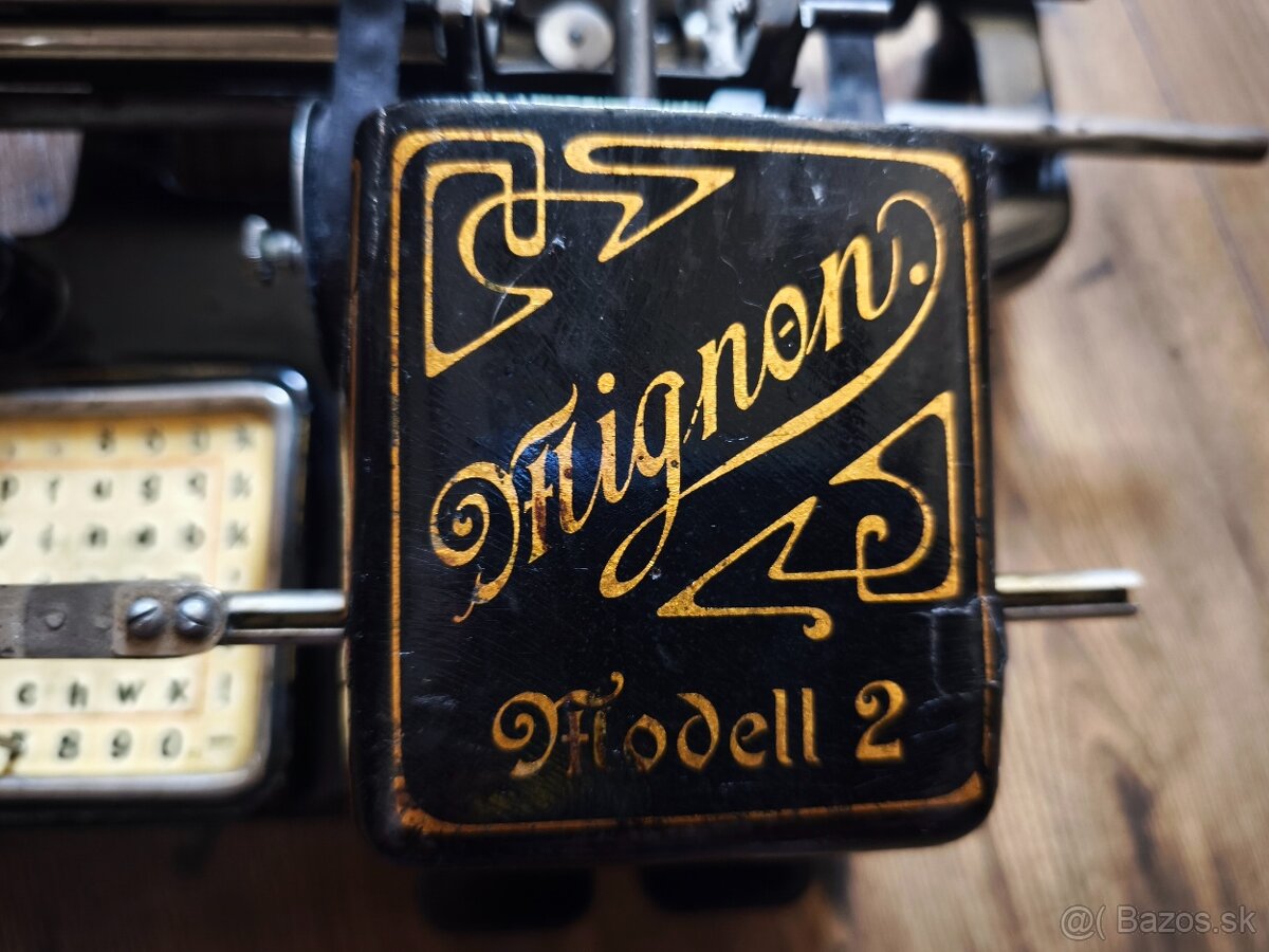 Písací stroj Mignon 2 - 9