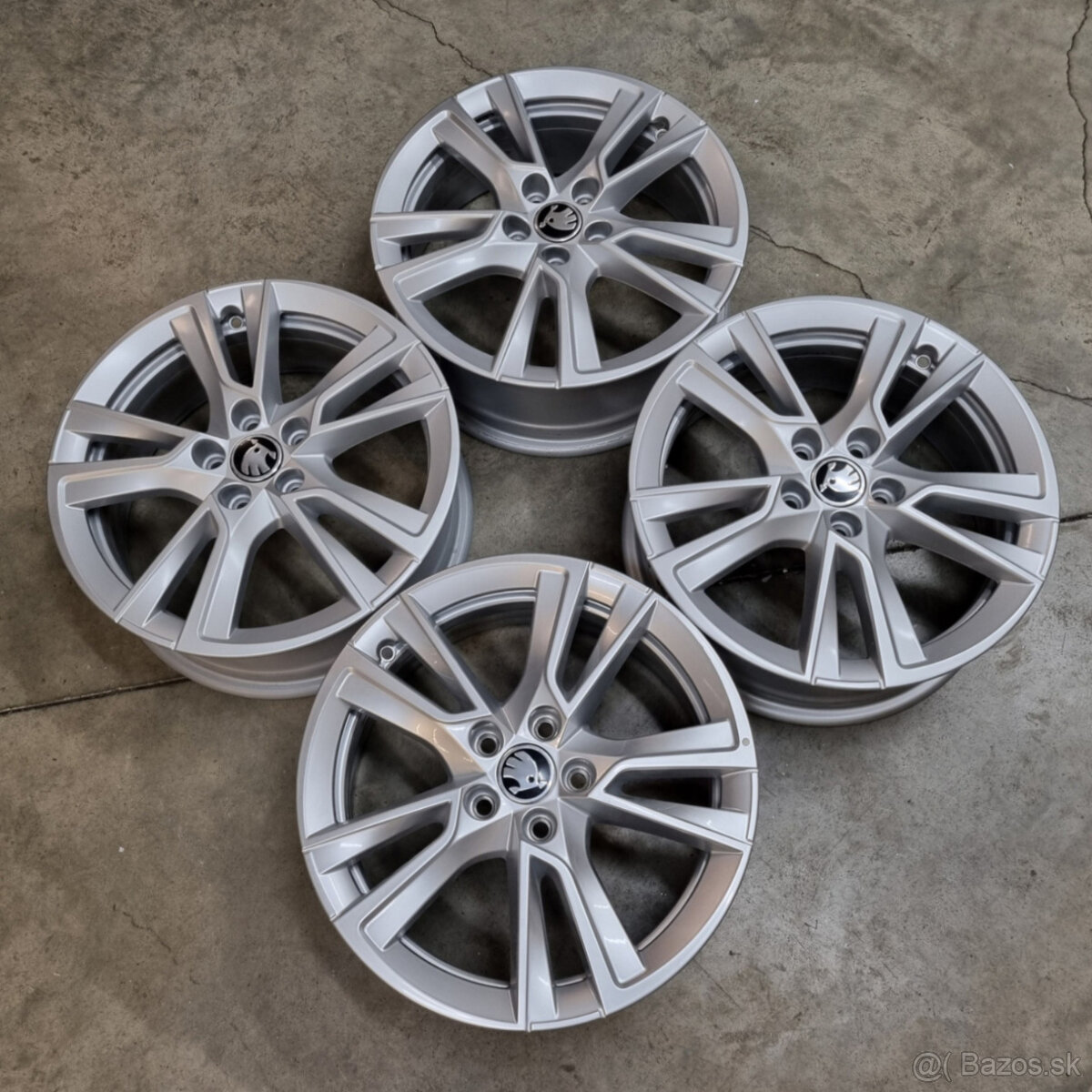 Hliníkové disky 5x100 R16 6J ET45 - 9