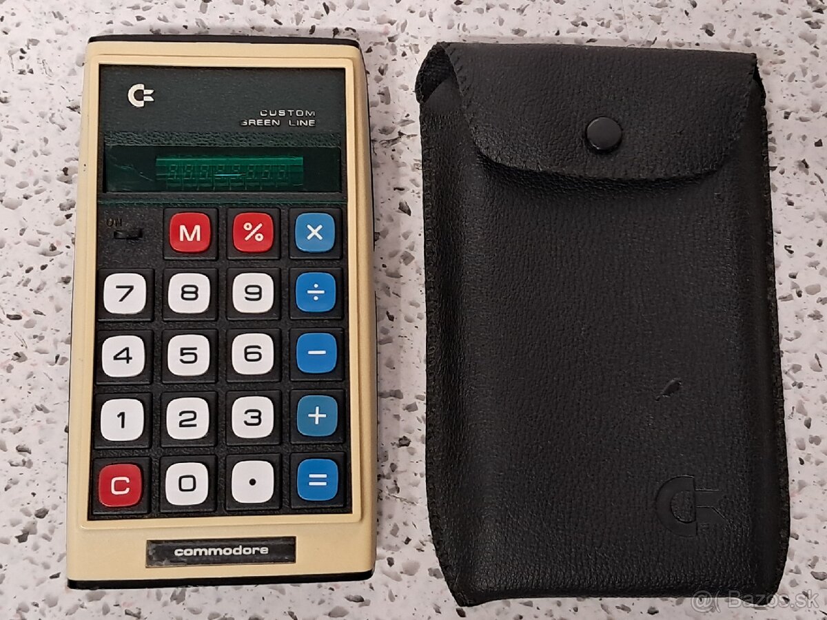 Kalkulator - Kalkulačky Texas Instrument / Commodore - 9