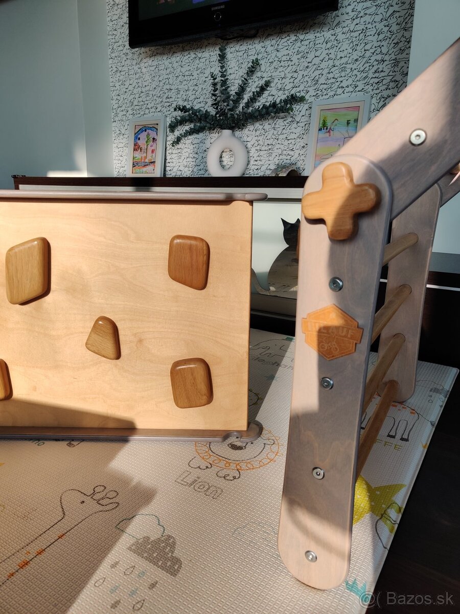 Montessori preliezka Bilauf Chipmunk Rock Gray - 9