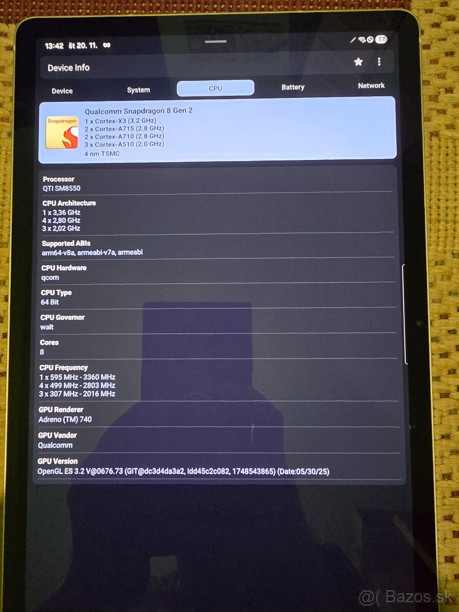 Samsung Galaxy Tab S9 12GB/256GB WIFI + 5G - 9