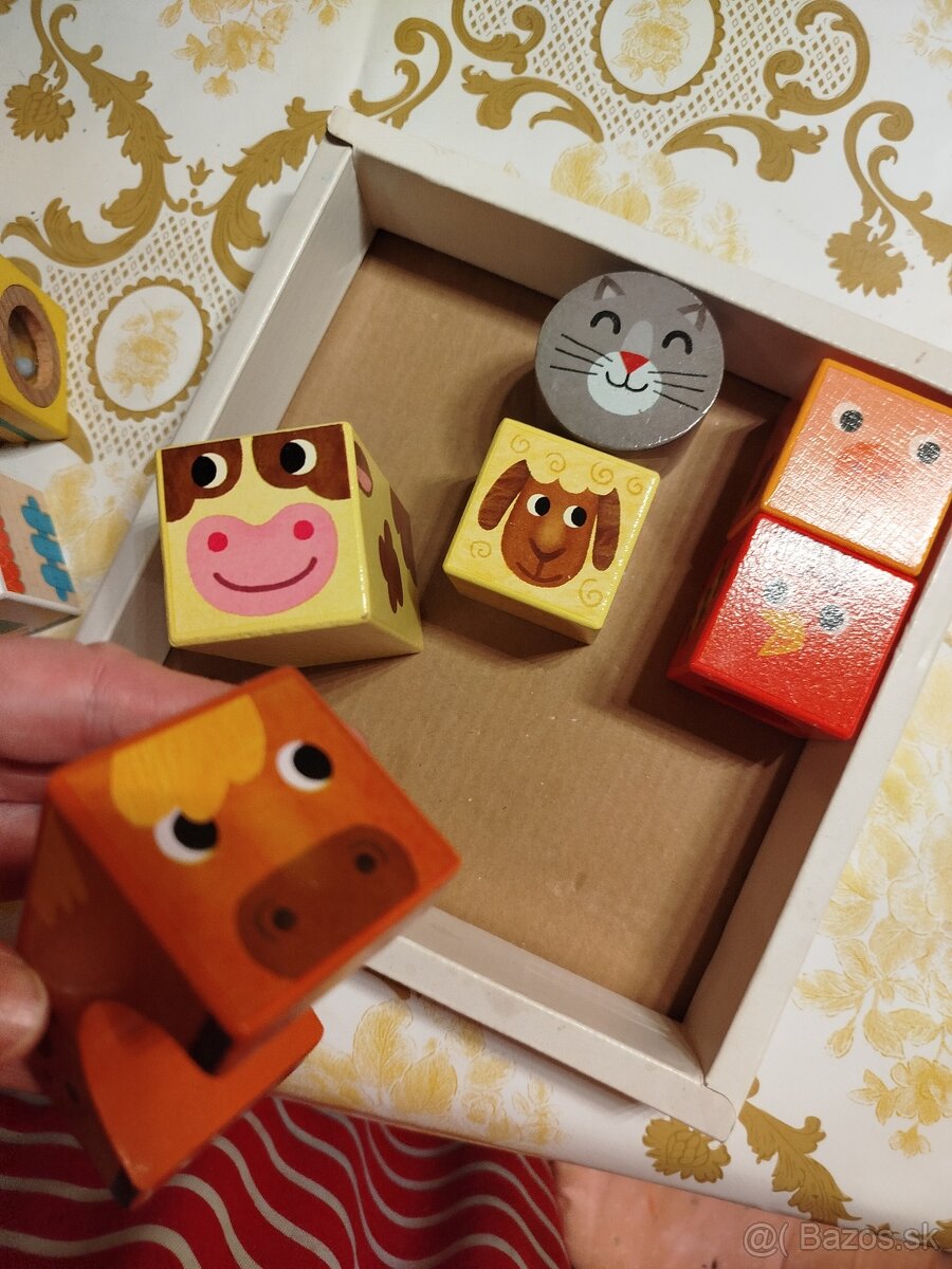 Zvukové kocky Farma Vilac - 9