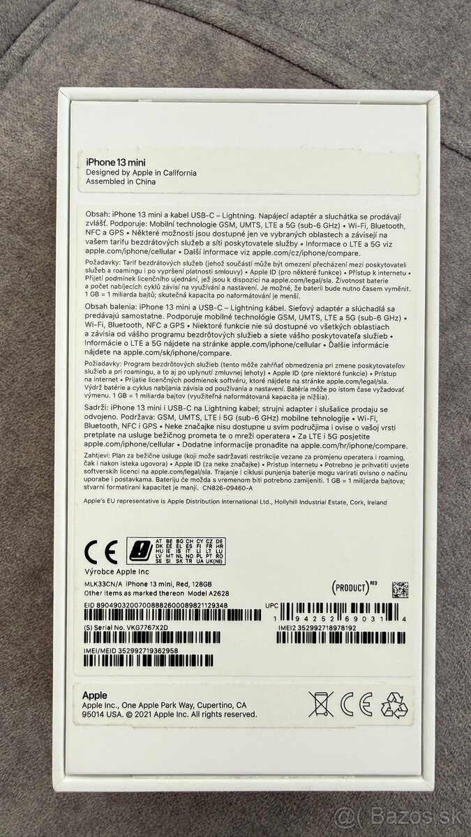 iPhone 13 mini 128 Gb Red - 9