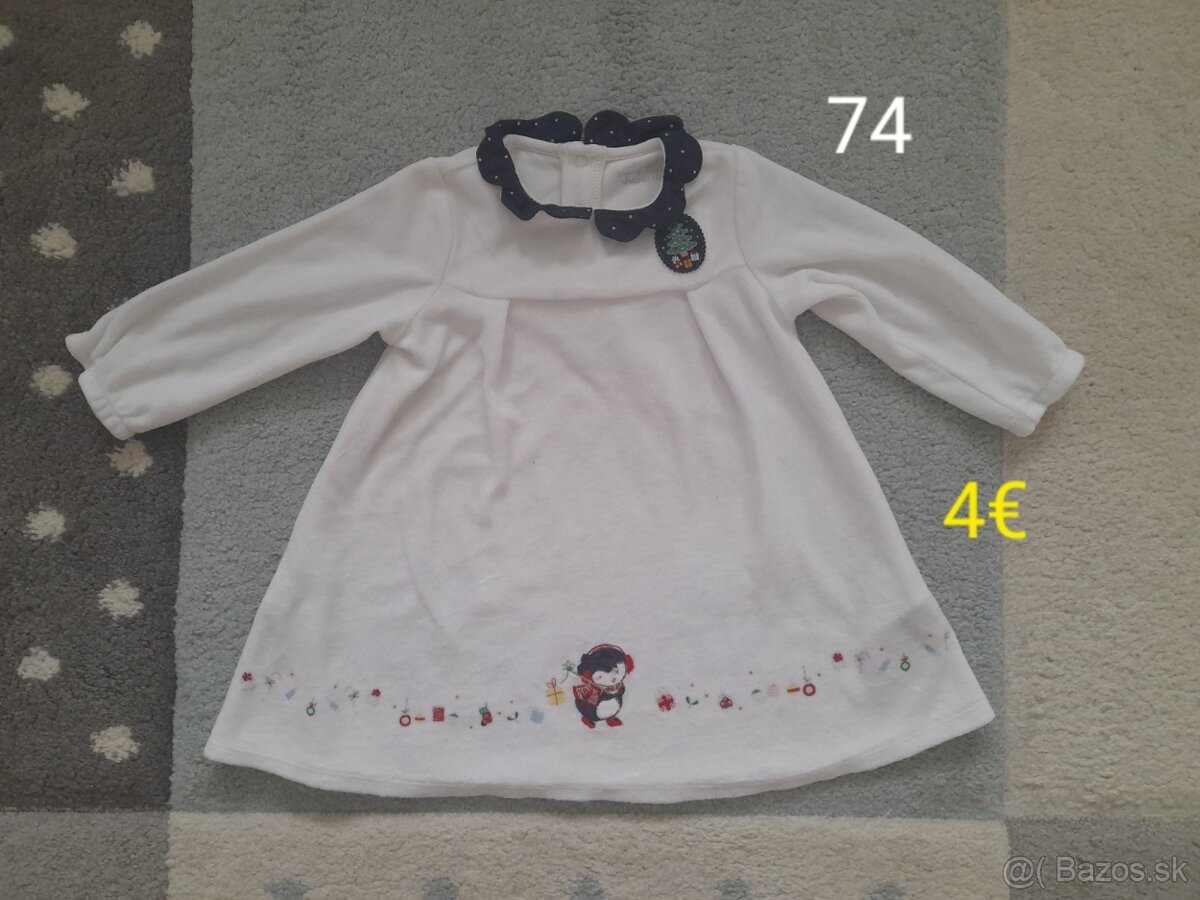 Vianocne saty 68 a 74 - 9