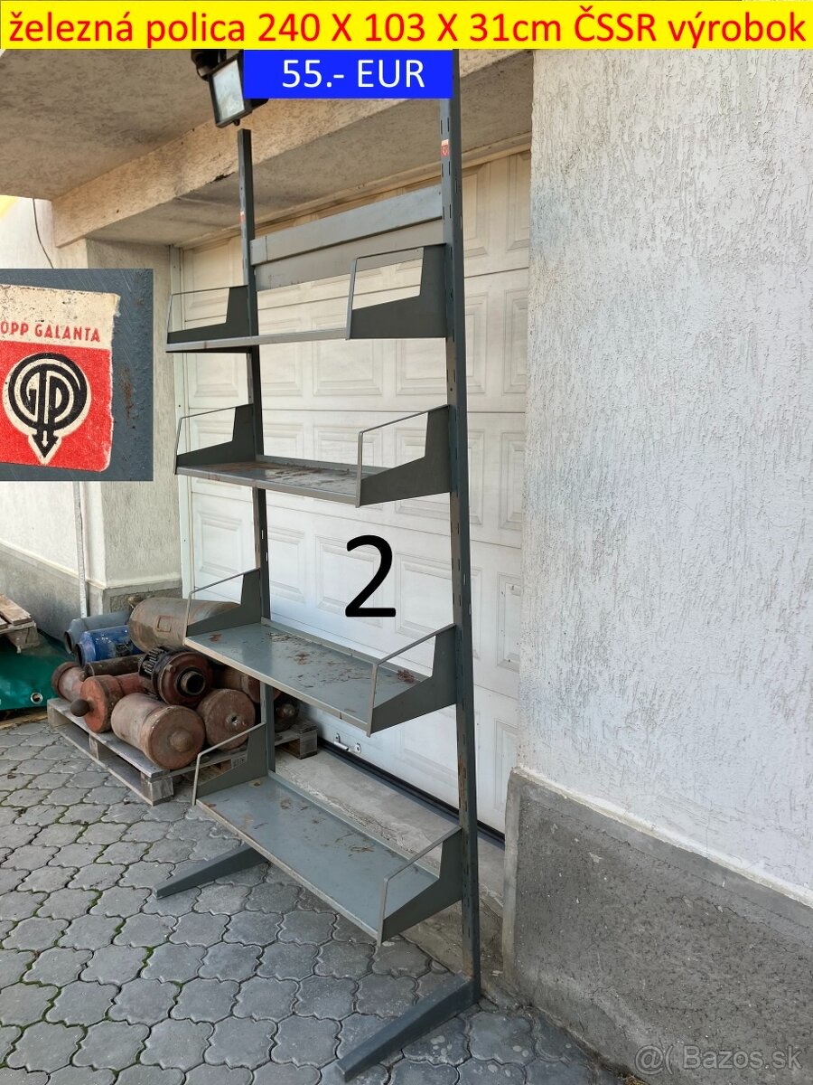 Extra silné poctivé železné police a regále - 9