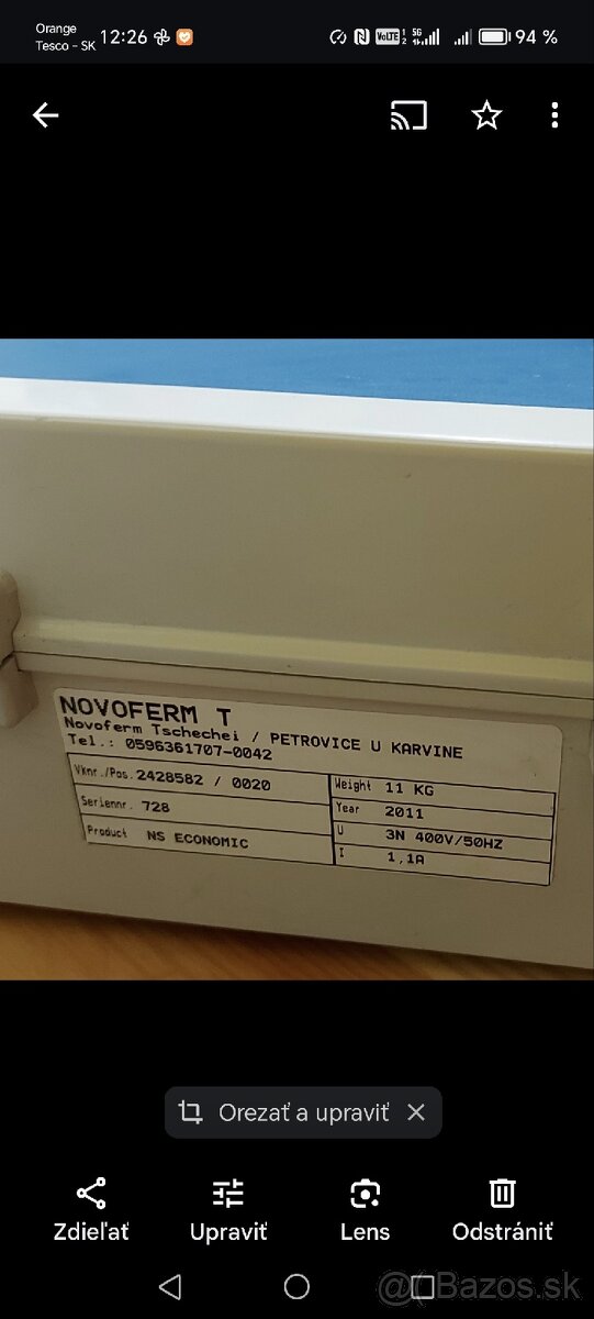 Radiaca jednotka rychlobeznej brány - 9