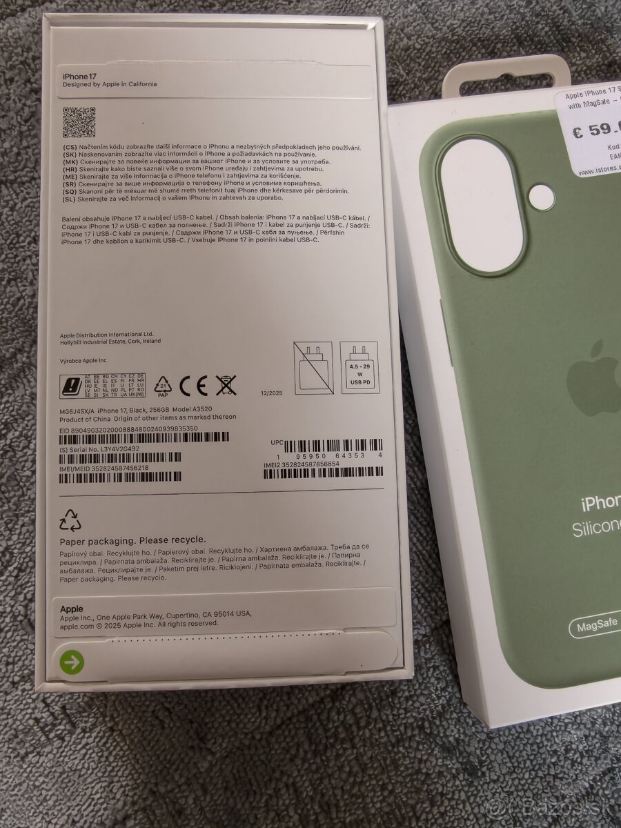 Predám iPhone 17 256GB - 9
