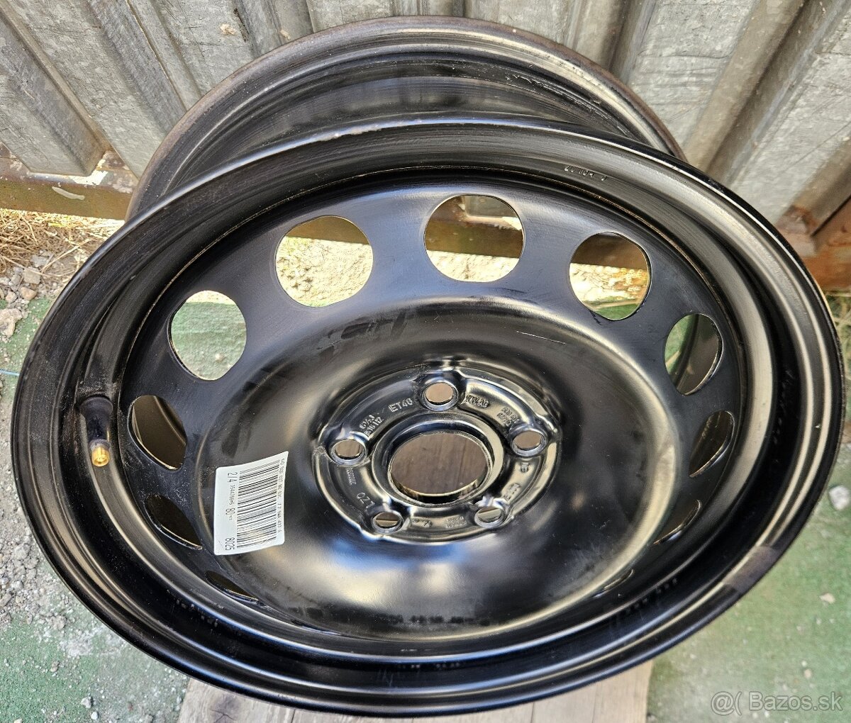 Originálne plechové disky VW - 5x112 r16 - 9