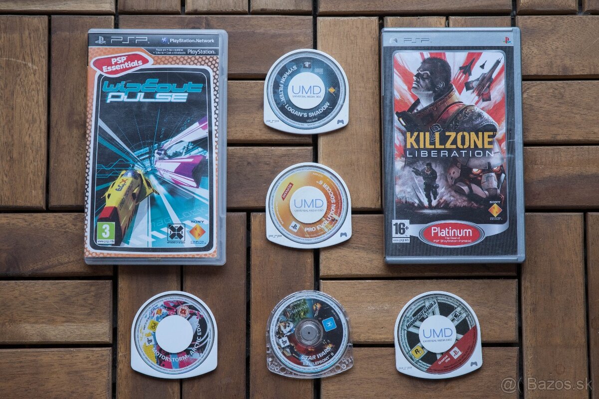 Sony PSP 1004 clear 64 GB | IPS displej | PS Vita joystick - 9