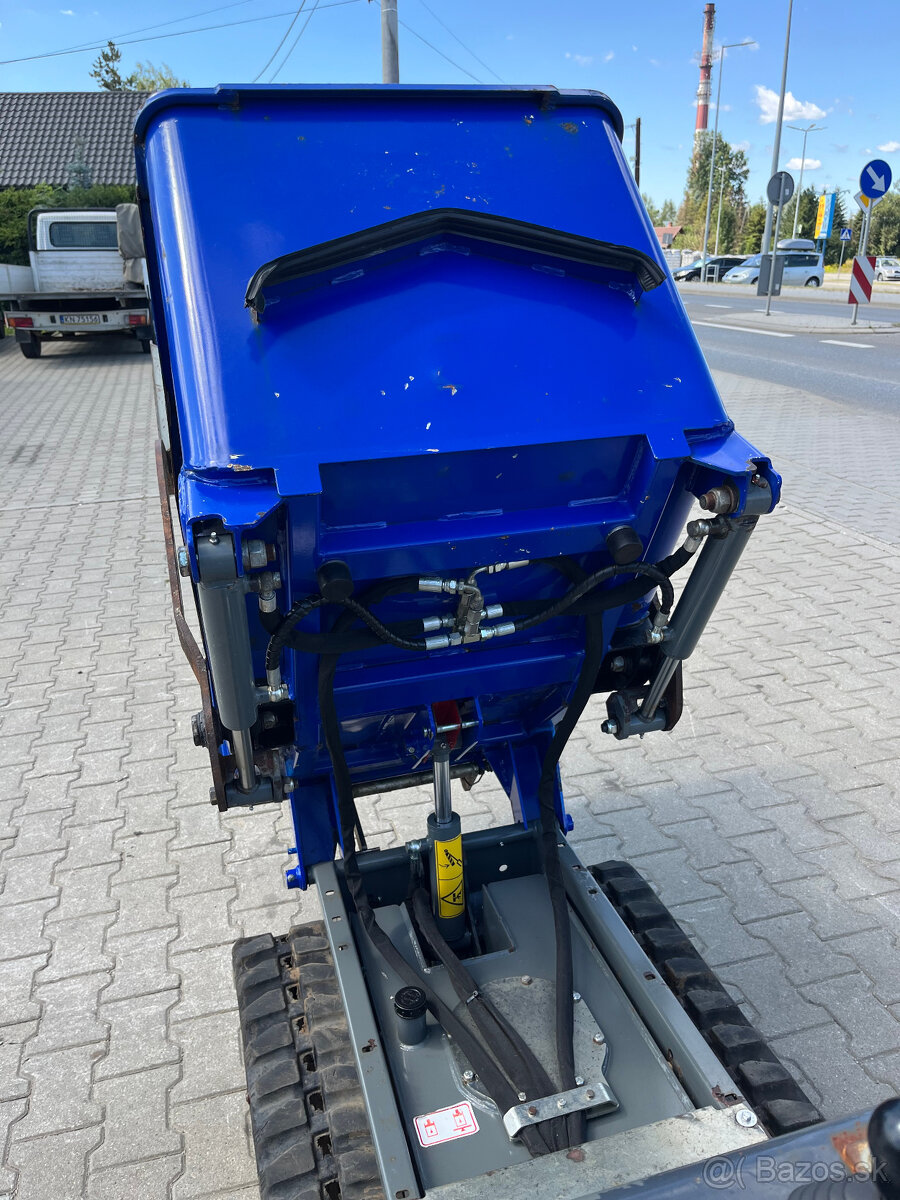 Samonakladací sklápač mini dumper Epac LD800 pásový fúrik - 9