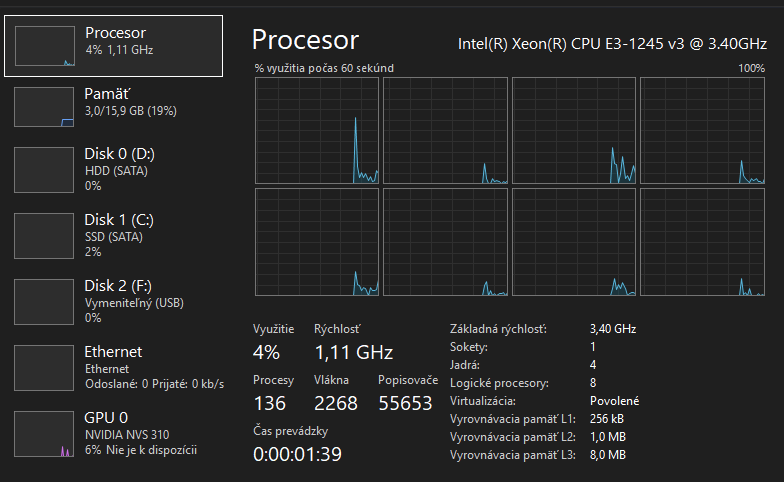 Pracovná stanica Fujitsu Celsius W530 - Xeon E3-1245 v3 - 9