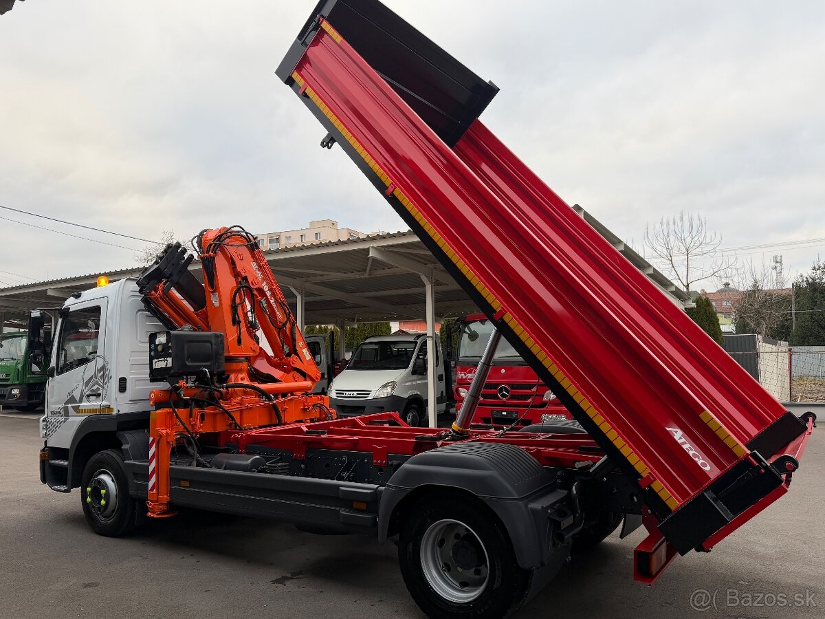 Mercedes-Benz Atego 1524 sklápač trojstr. hydraulická ruka - 9