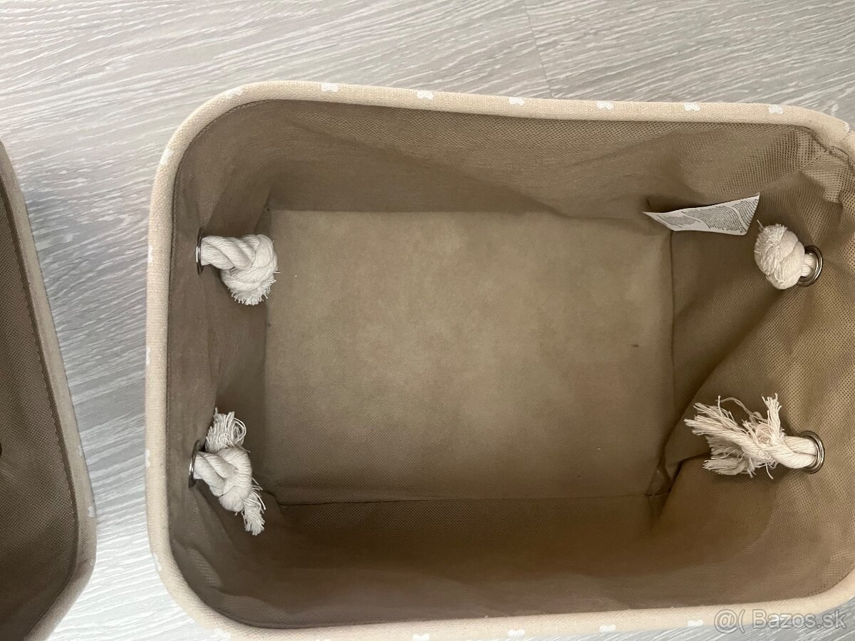Úložné boxy plátenné - 9