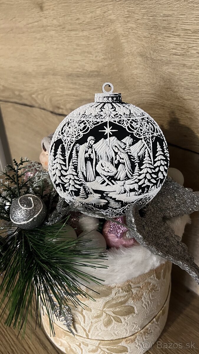 3D tlačené vianočné ozdoby - 9