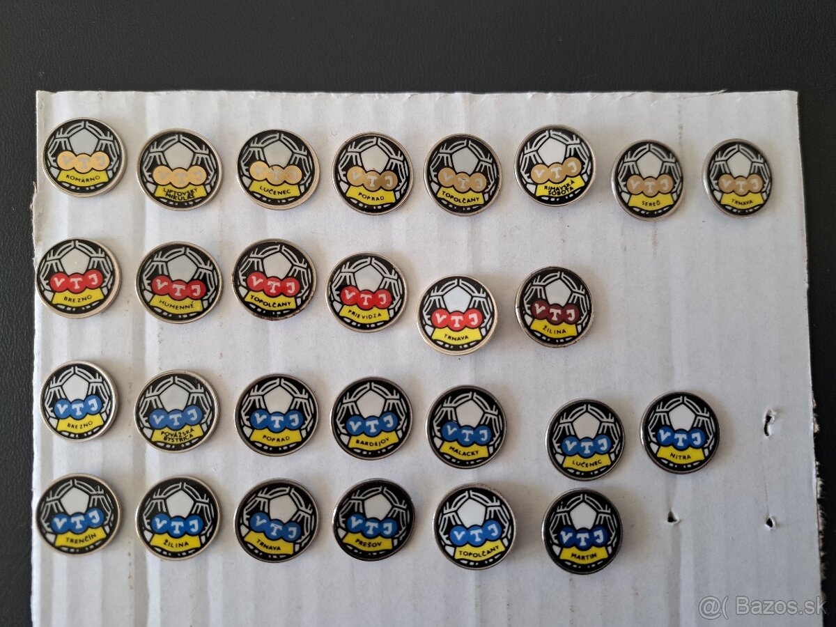 Predám odznaky 3 - 9