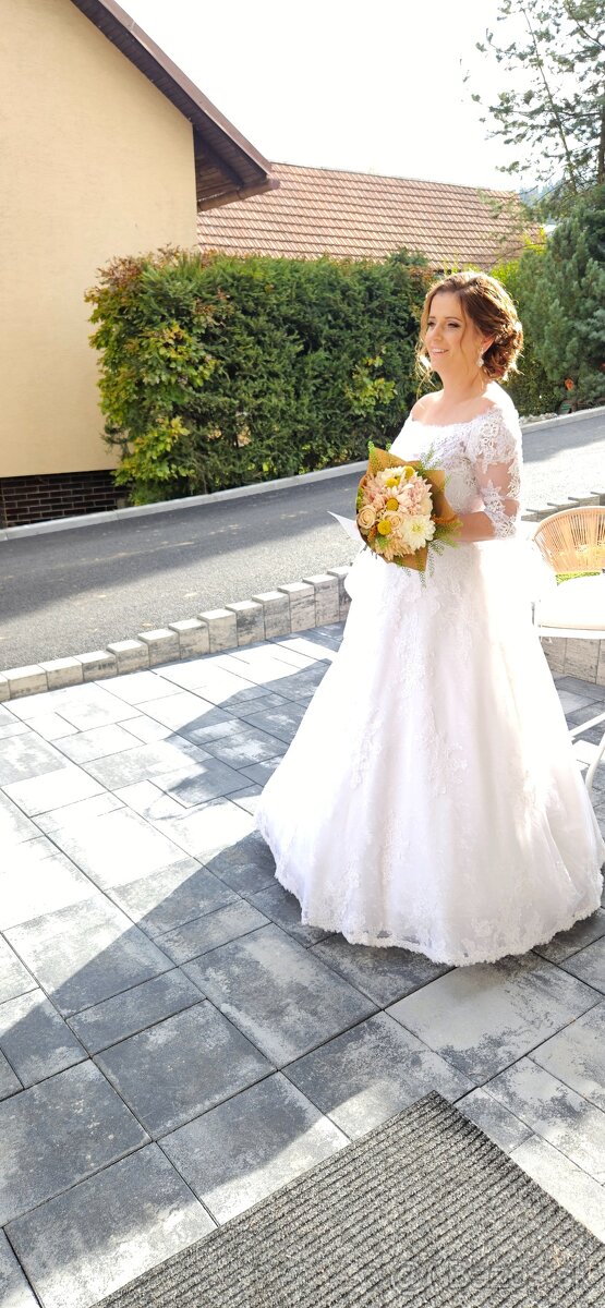 Predám svadobné šaty - 9