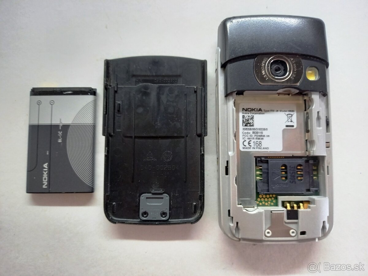 NOKIA 6681 RM-36 Tmavá Sivá - 9