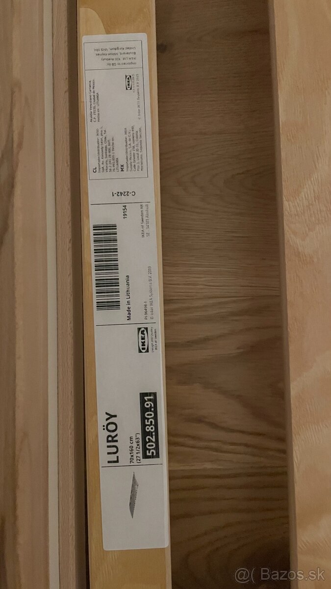 Posteľ s roštom a matracom - 9