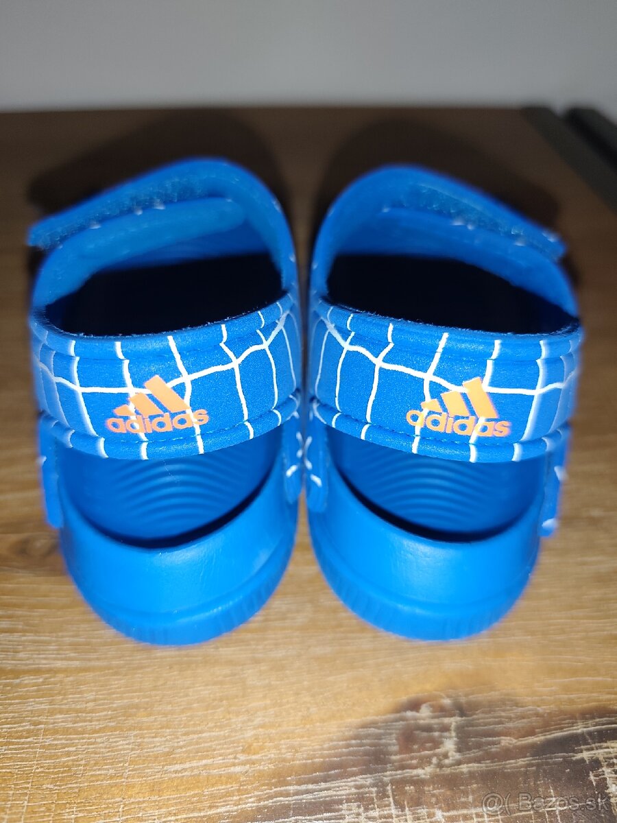 Adidas detské sandále 25 modré - 9