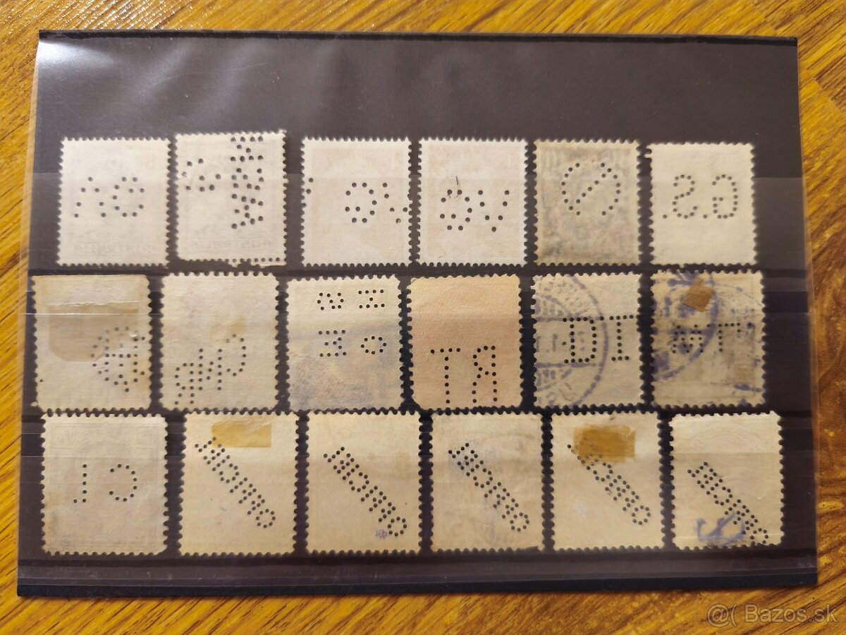 Známkové perfiny - 9