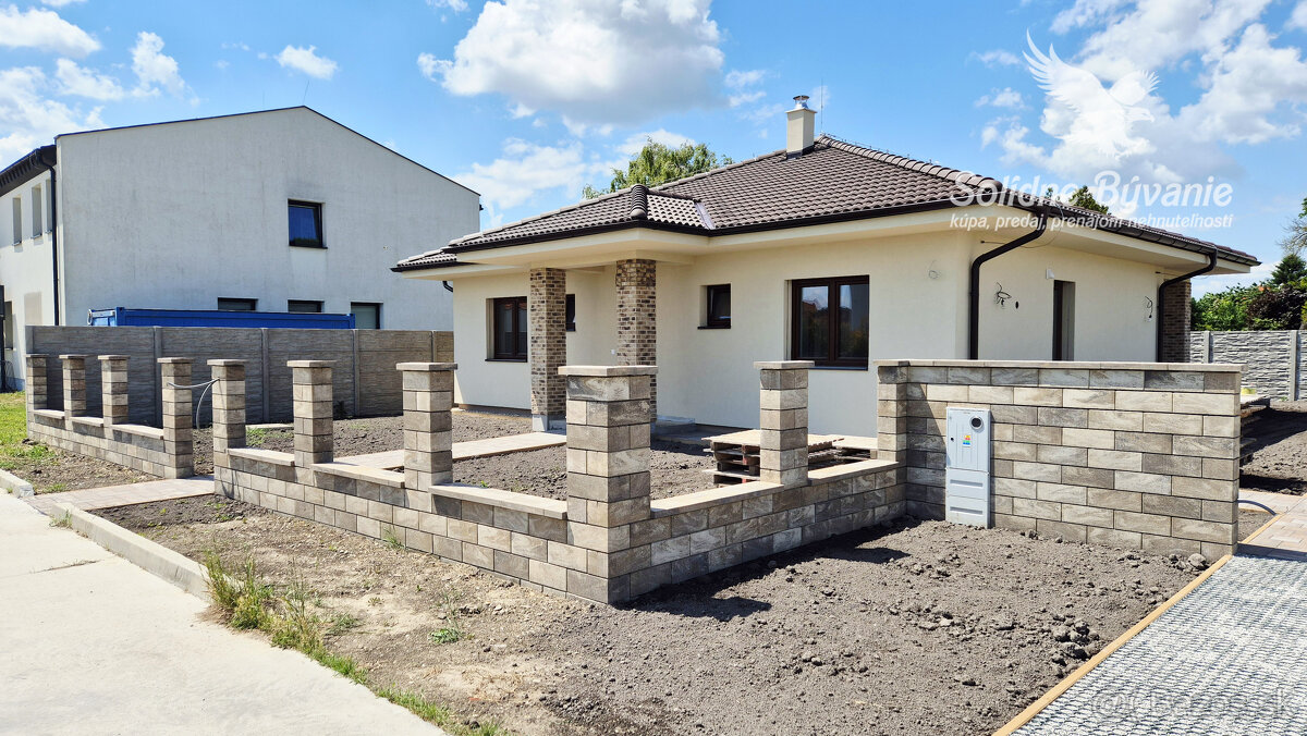 Na predaj skolaudovaná 4-izbová novostavba rodinného domu v - 9