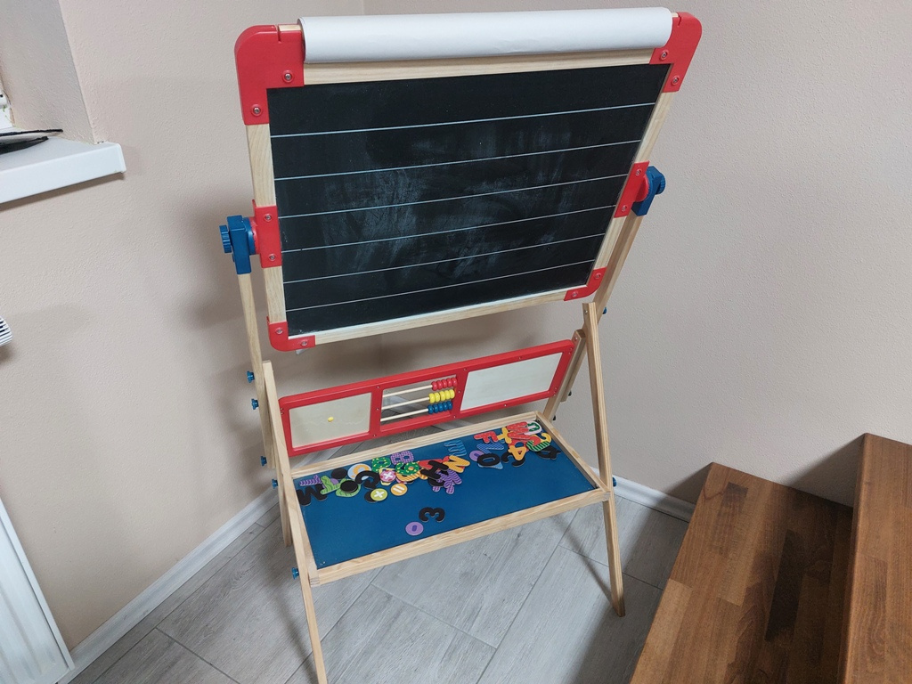 detský dielenský stolik Bosch ,79 dielna súprava / tabula - 9