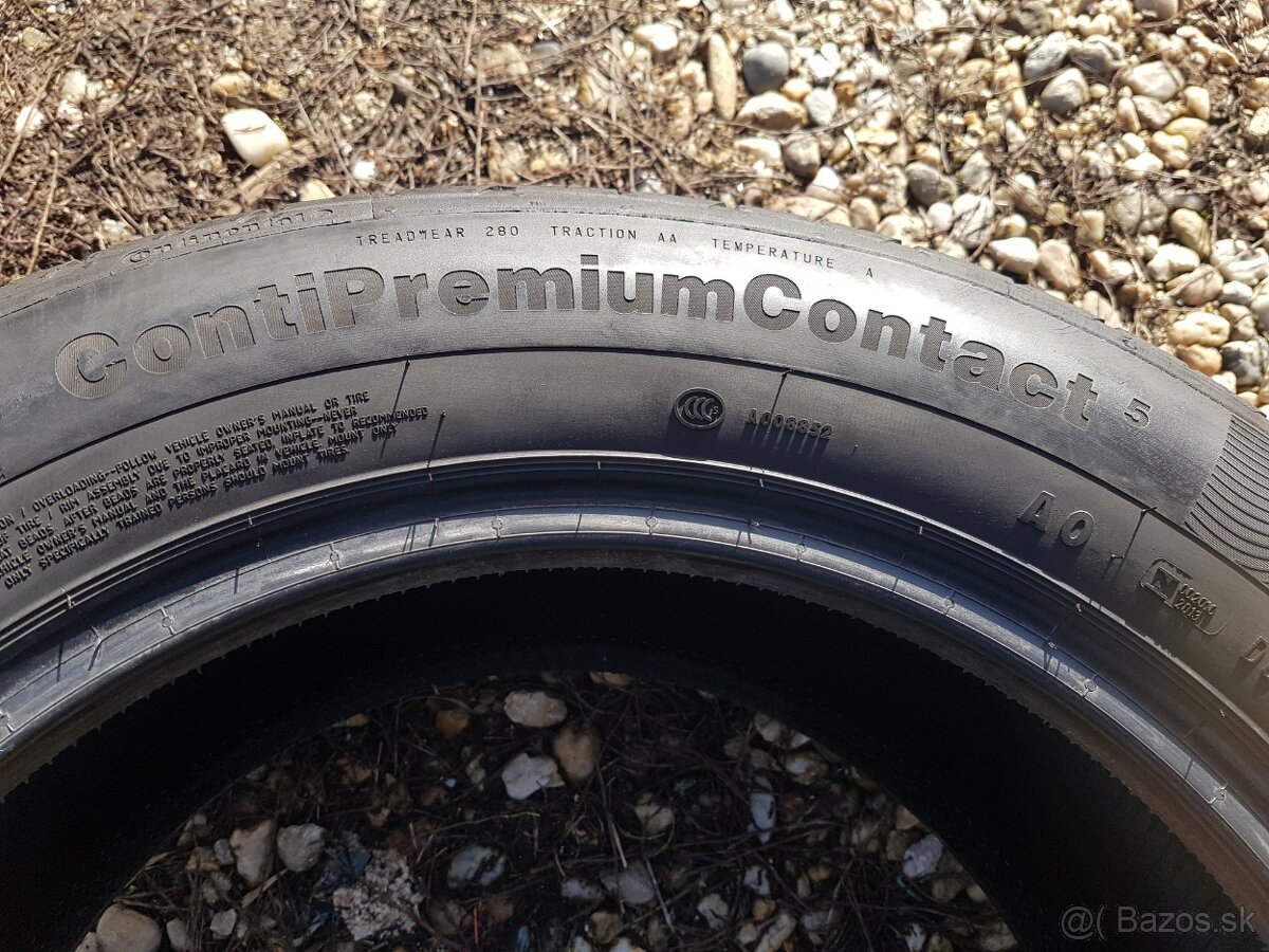 235/55 r17 letné pneumatiky 4ks Continental DOT2020 - 9