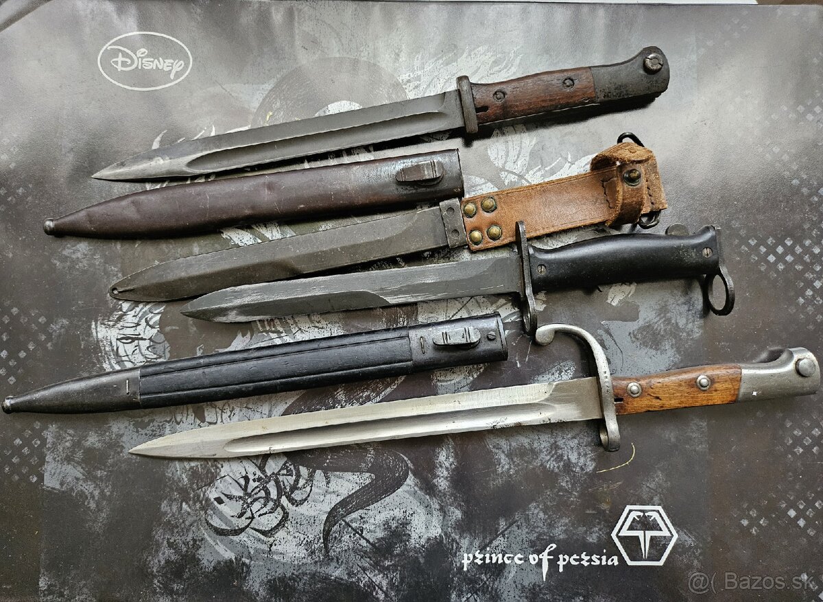 Bodaky K98, mauser Brazília 1908, Francuzsko M56 - 9