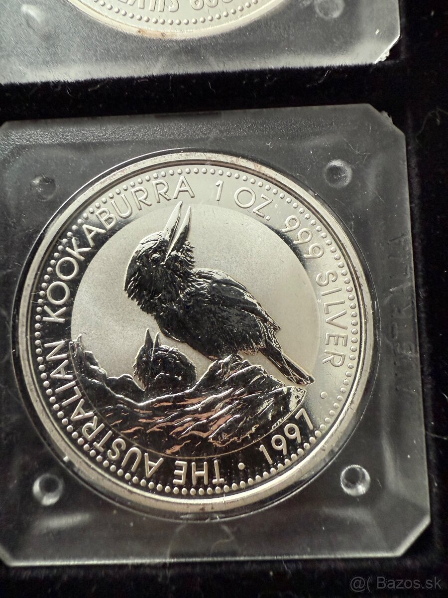 Investičné striebro - Kookaburra - 9
