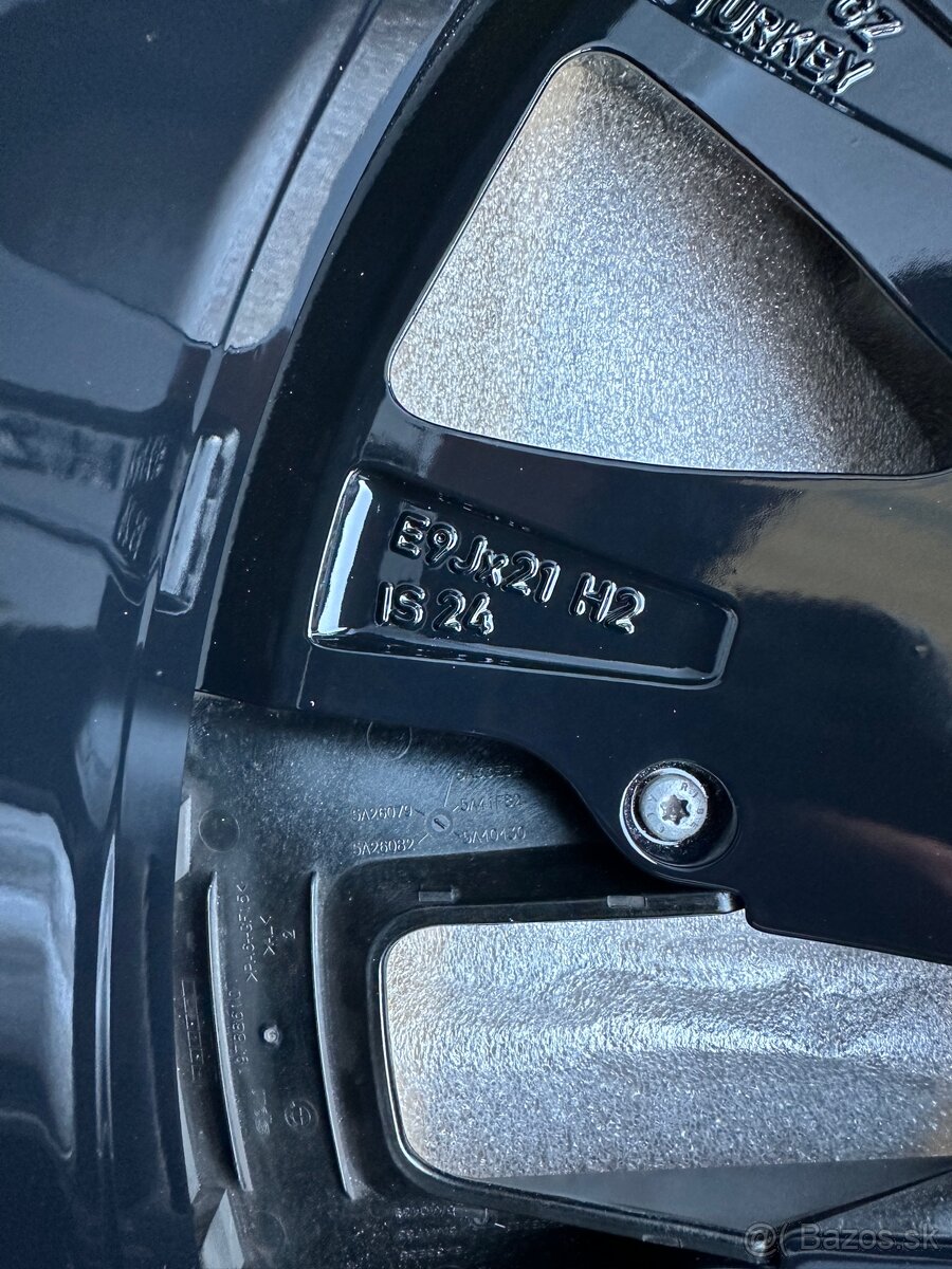 ✅ BMW originálna sada diskov r21 G70 i7 X3 G45 909M Black ✅ - 9