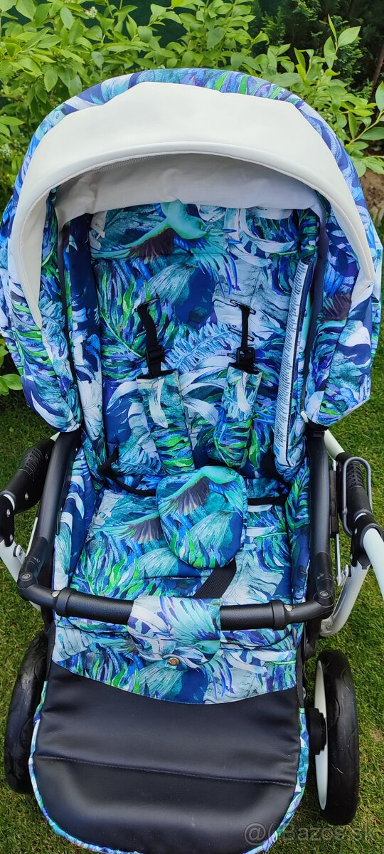 Kočík 3v1 zn.Babylux tropical mint parrot - 9