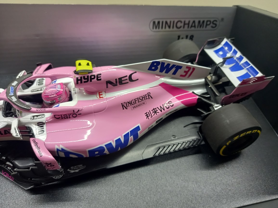 F1 BWT FORCE INDIA MERCEDES VJM11 OCON MINICHAMPS 1:18 - 9