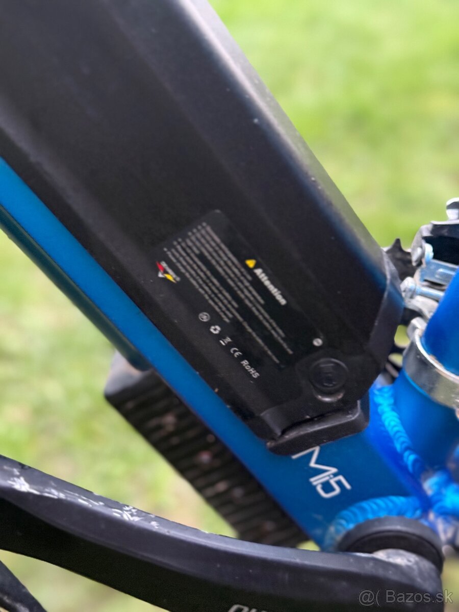 Elektrobicykel EASYBIKE MI5, modro-biely, - 9