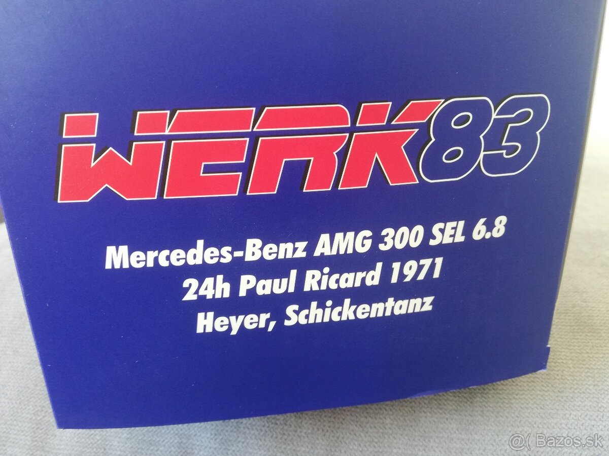 1:18 Mercedes-Benz AMG 300 SEL 1971 Heyer - 9