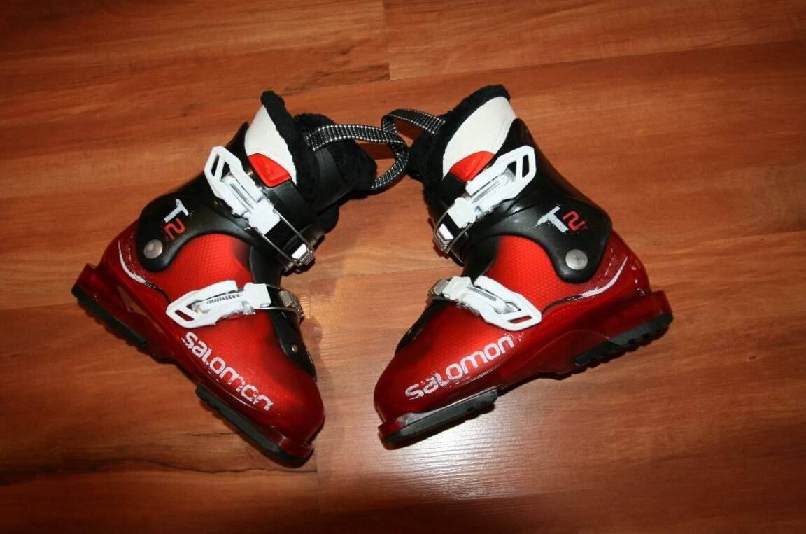 lyže dynamic 100 cm ,lyžiarky salomon , set - 9