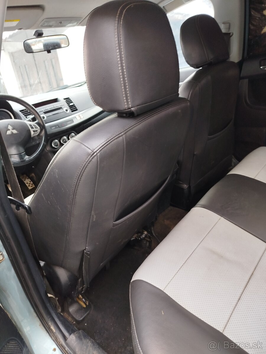 Mitsubishi lancer sedačka suprava koža - 9