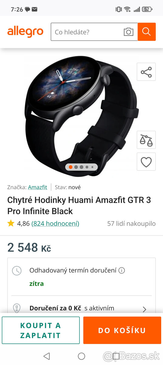 Amazfit GTR 3 Pro Black - 9
