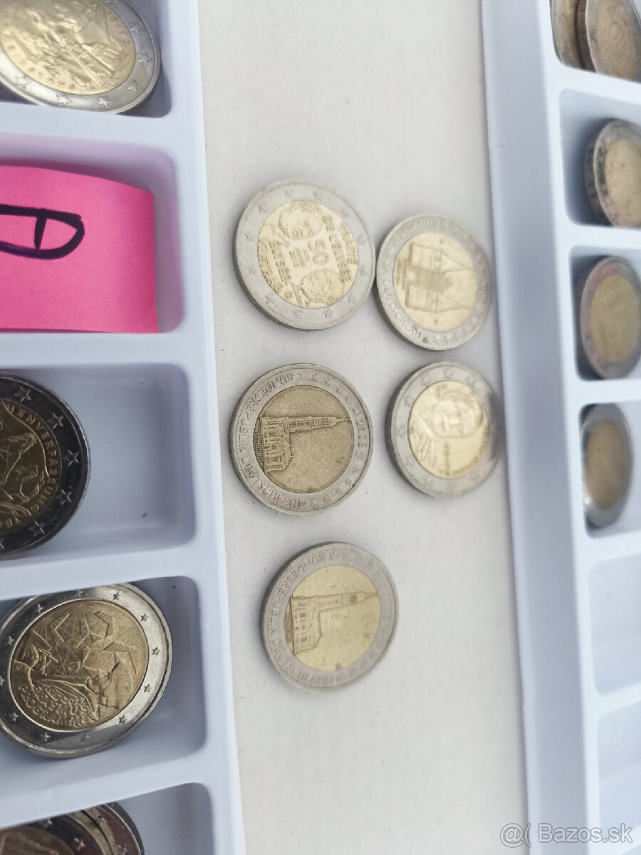 2 euro mince na výmenu (2€ mince ) - 9