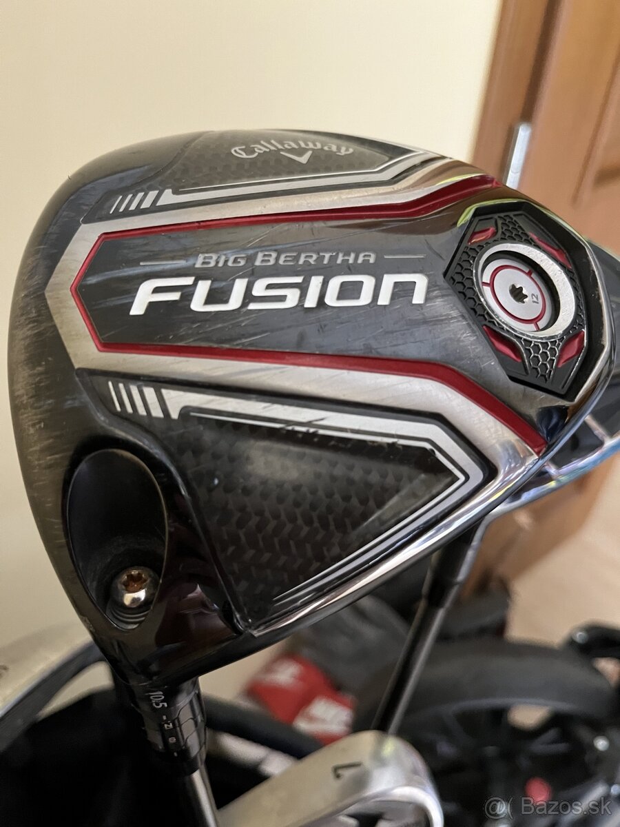 Golf.sada(12 palic a 2x bag), vozik, hitting mat, sietka. - 9