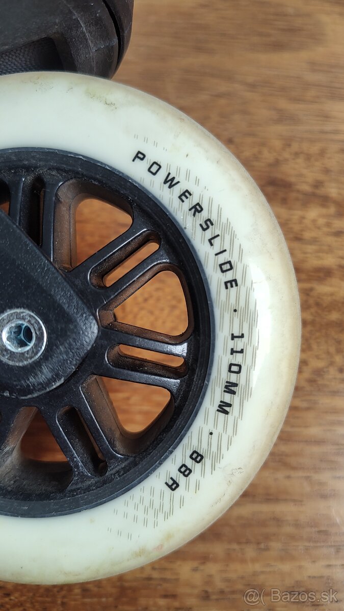 Kolieskové korčule Powerslide Core Black 100 - 9