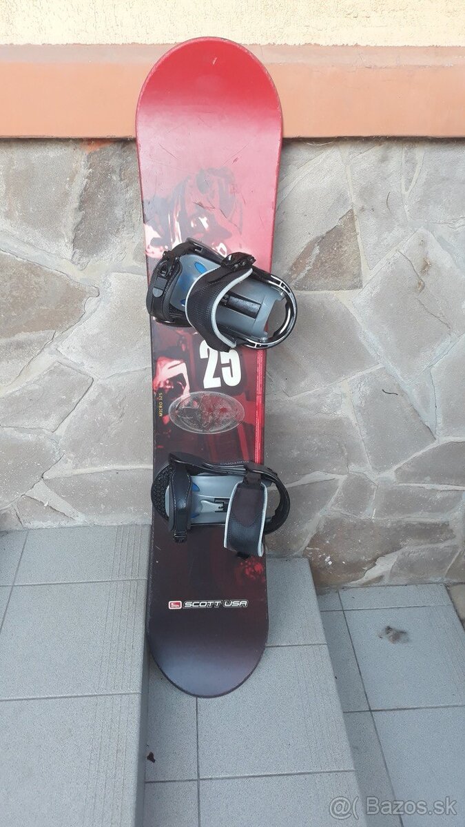 Predaj snowboard 124+Topanky - 9