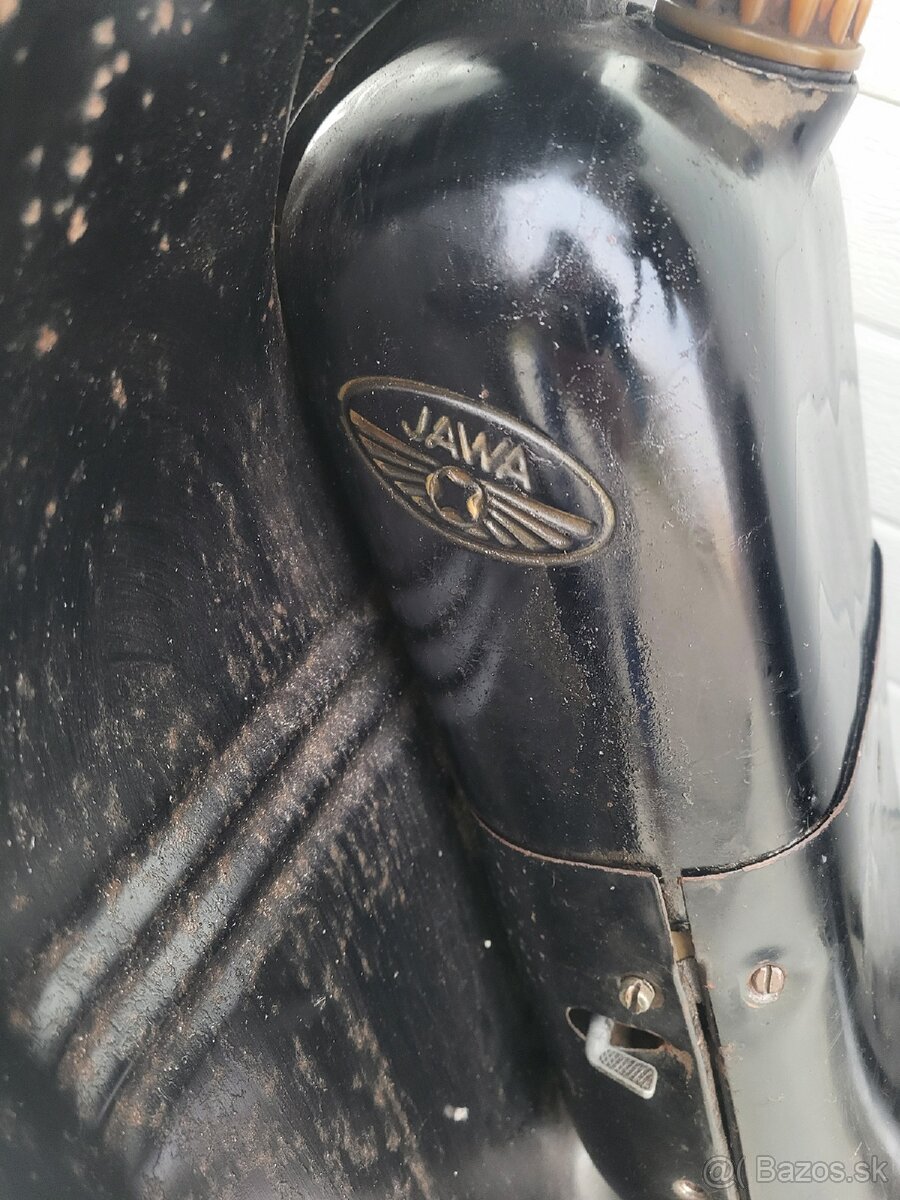 Jawa pionier typ 555 original čierna r.v 1962 - 9