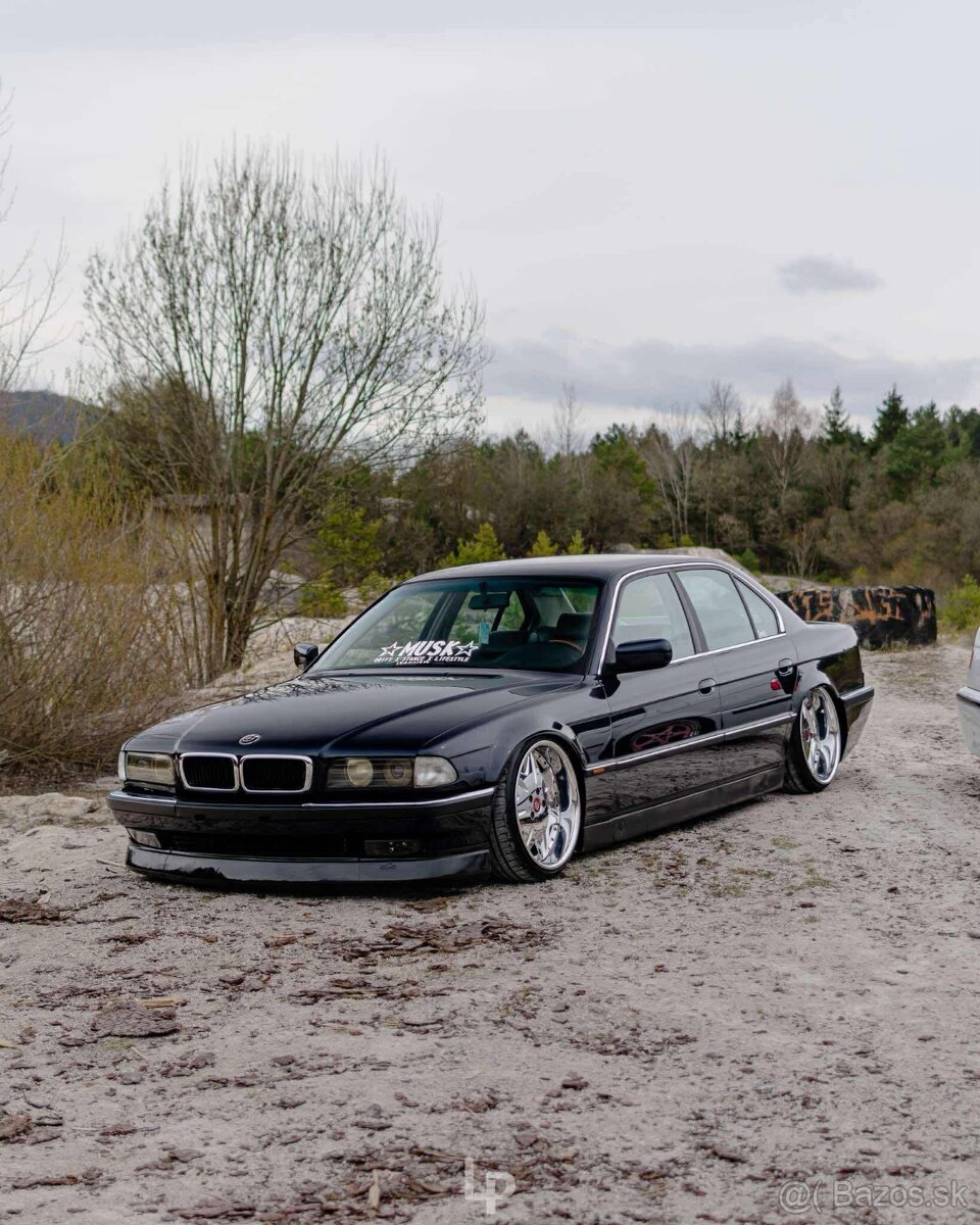 BMW E38 740i drift/stance car (ex Don Musk) - 9