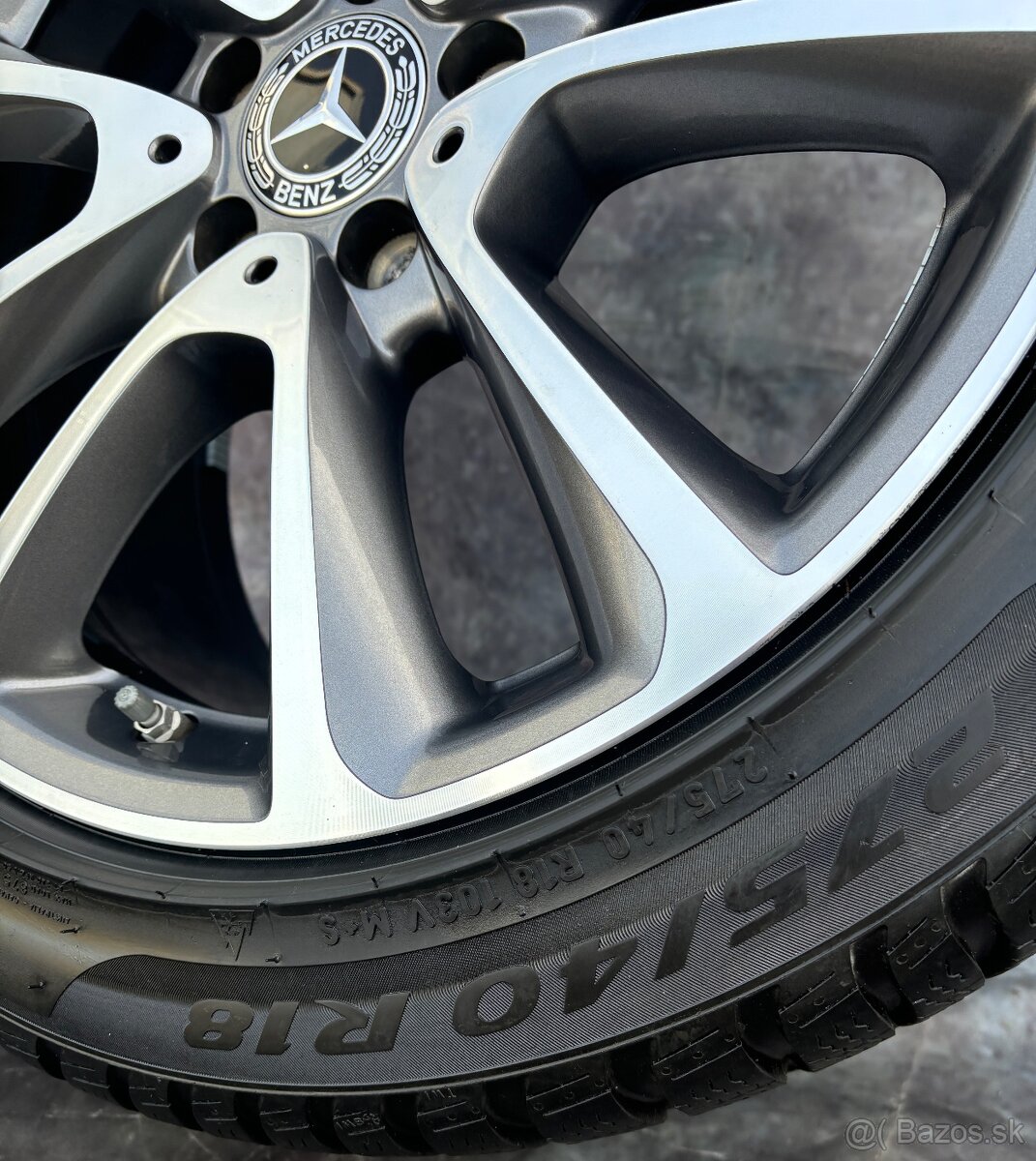 Zimní orig sada Mercedes Třídy E213 2 rozměr top pneu - 9